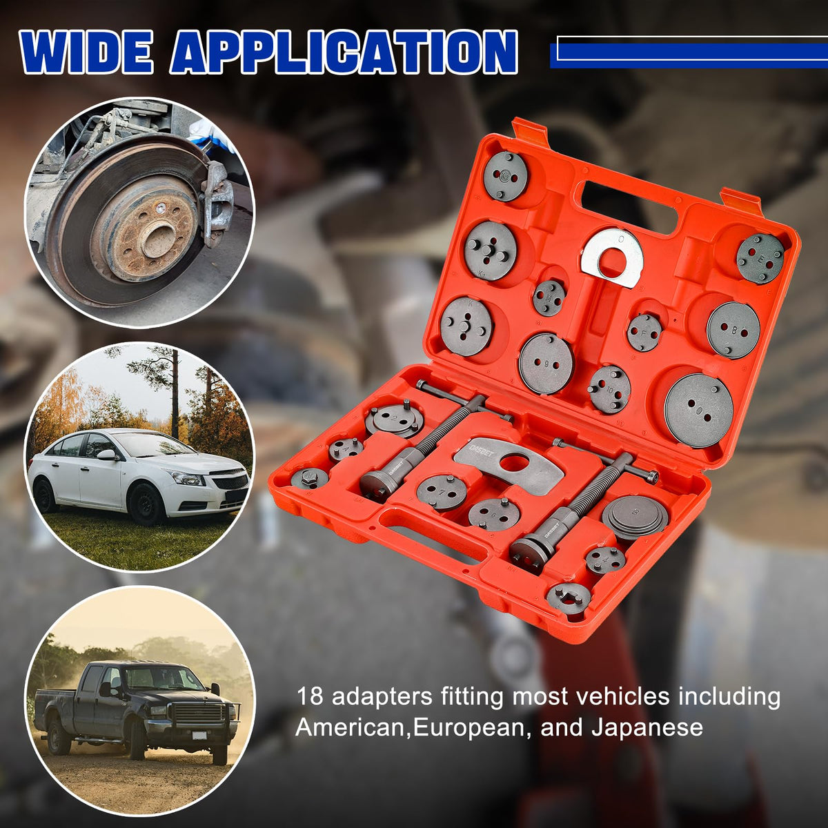 Heavy Duty Disc Brake Caliper Tool Set Z695831