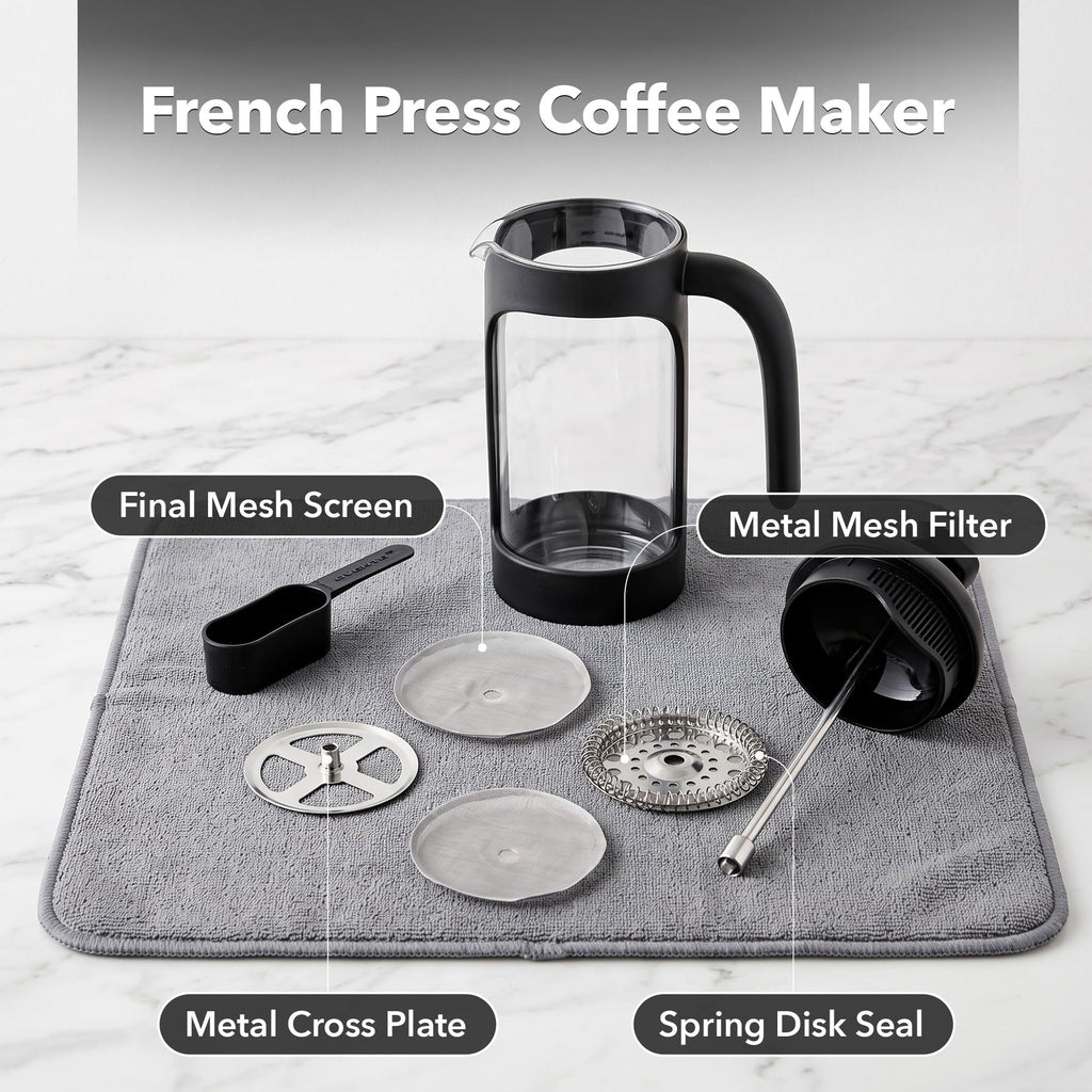 12oz French Press Coffee Maker T619119