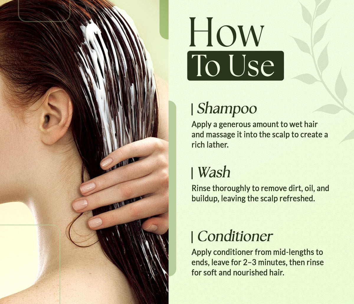 Biotin Rosemary Shampoo and Conditioner Set 16 fl oz A40021
