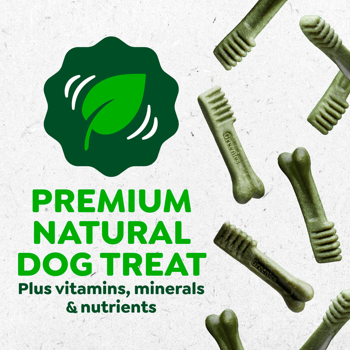 Large Natural Dental Dog Treats Sweet Potato Flavor 8 Count D9207