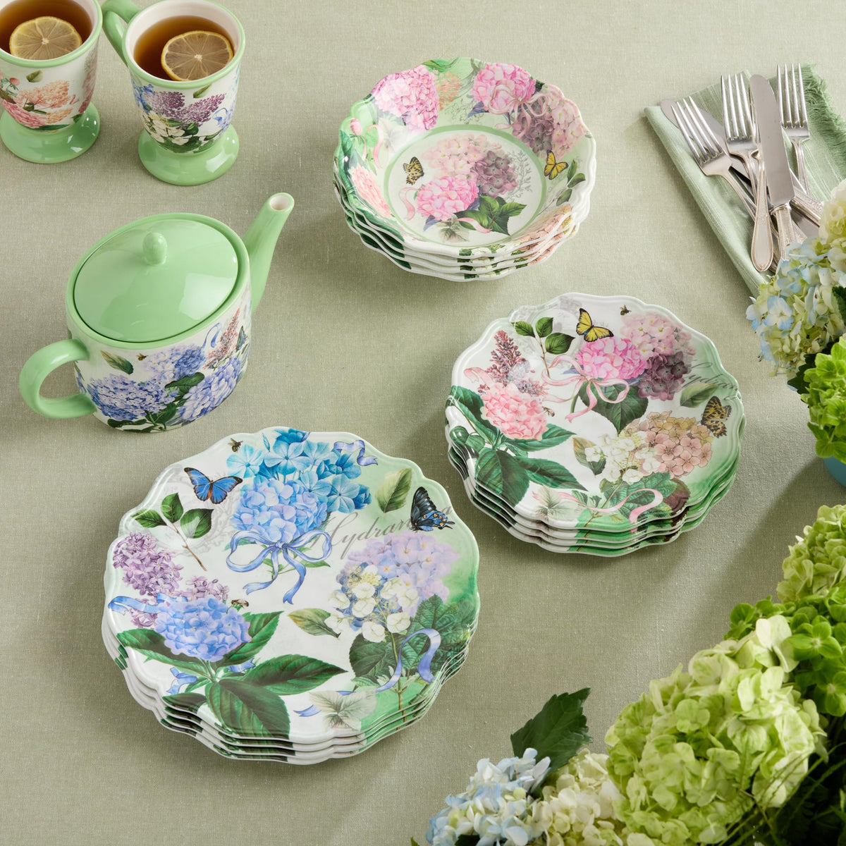 Melamine 12-Piece Dinnerware Set Service for 4 V9316