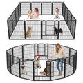 16 Panels Heavy Duty Foldable Metal Dog Playpen U7832