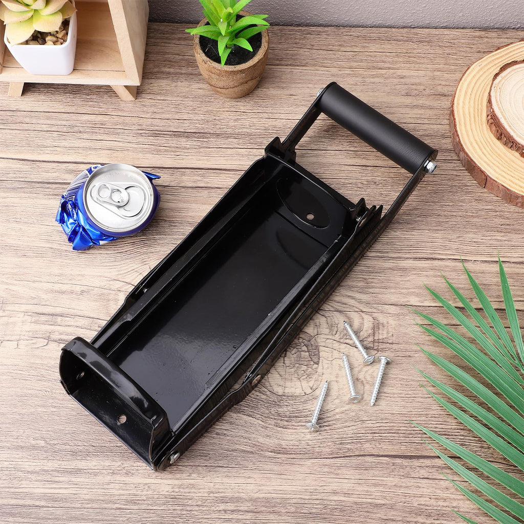 Wall Mounted Can Crusher with Bottle Opener O4087