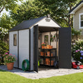 6x8 FT Resin Storage Shed with Floor J4693